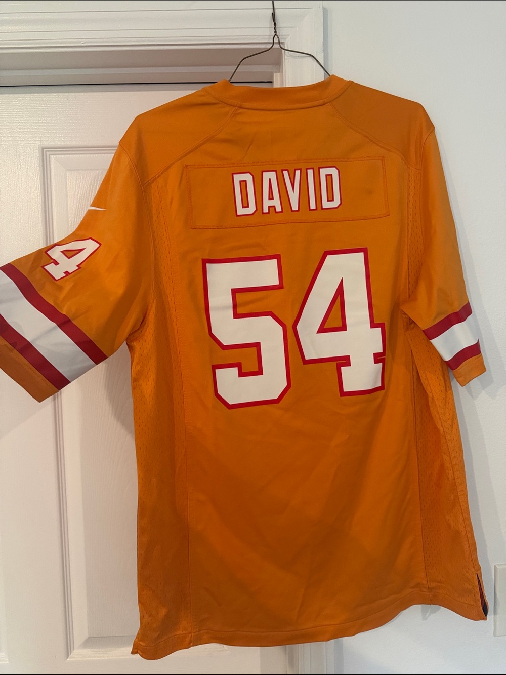 Nike Game Buccaneers Orange Throwback Jersey men’s Large